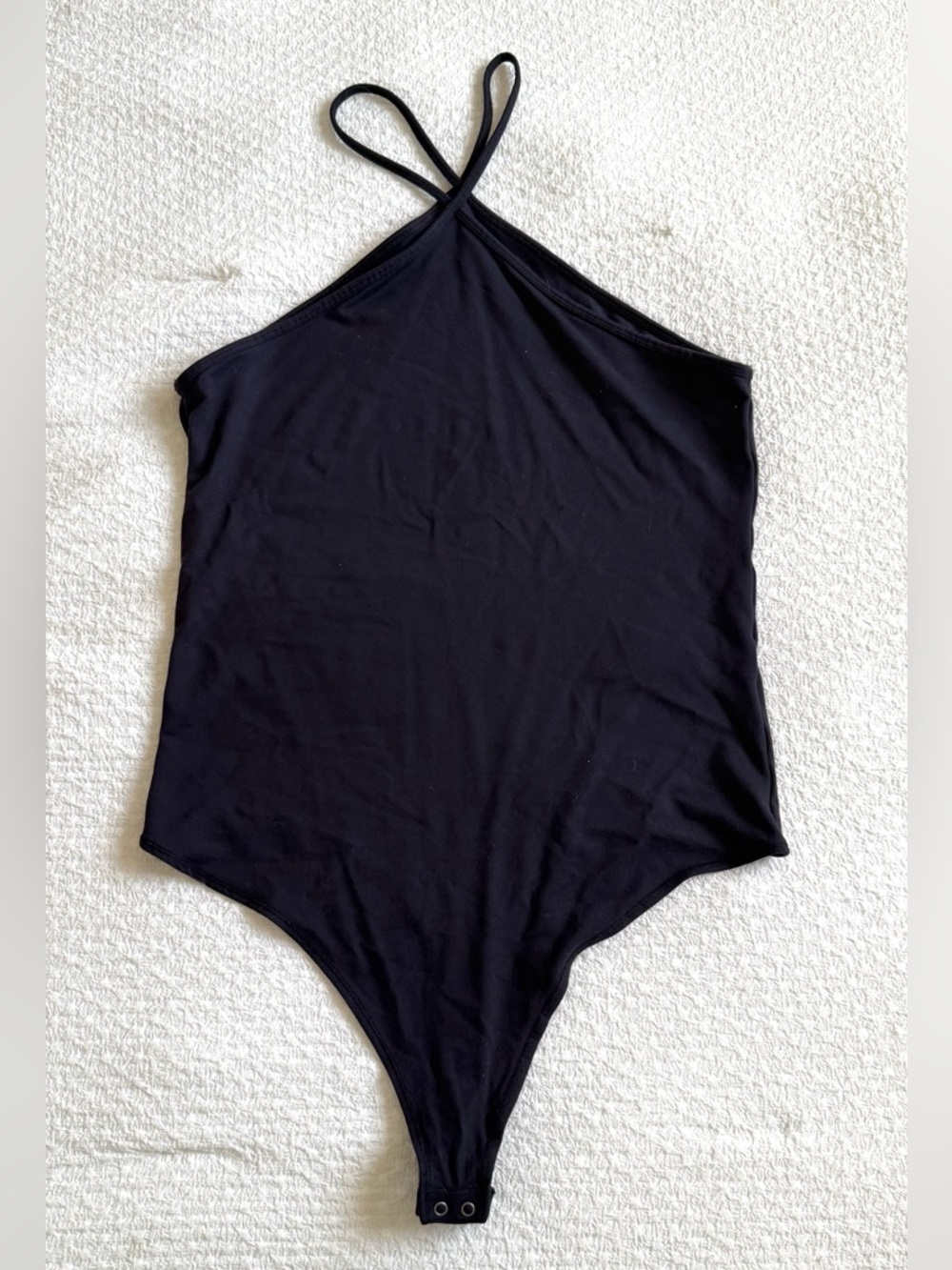 Abercrombie & Fitch Black Halter Top Strappy Bodysuit